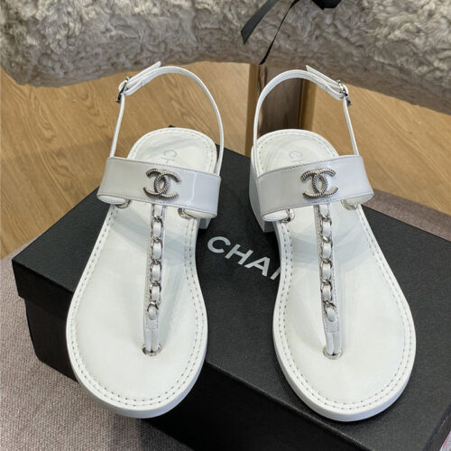 High Quality Luxury Chanel Flip Flops – Style 52774 product detail