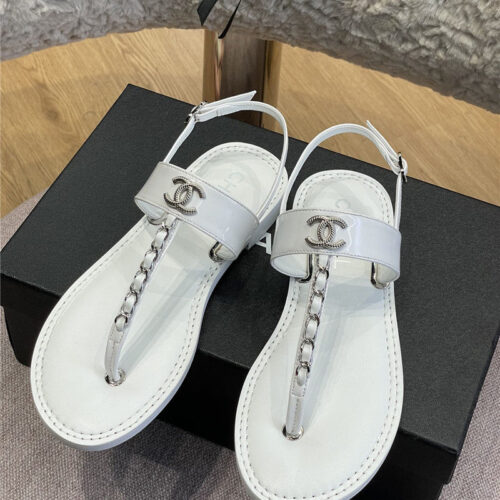 High Quality Luxury Chanel Flip Flops – Style 52774 product detail
