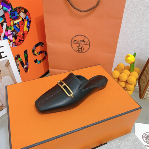 High Quality Luxury Hermes Flat Slippers – Style 80067 product detail