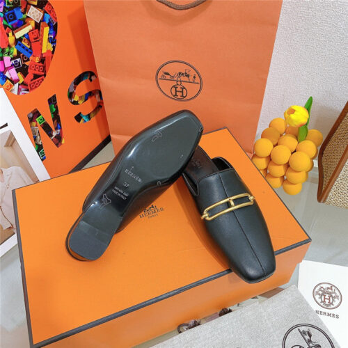 High Quality Luxury Hermes Flat Slippers – Style 80067 product detail
