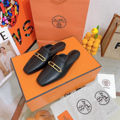High Quality Luxury Hermes Flat Slippers – Style 80067 product detail