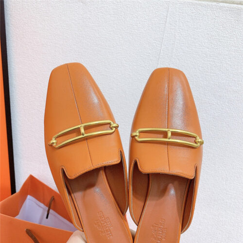 High Quality Luxury Hermes Flat Slippers – Style 12835 product detail