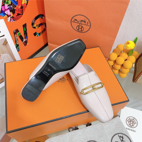High Quality Luxury Hermes Flat Slippers – Style 11139 product detail