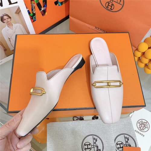 High Quality Luxury Hermes Flat Slippers – Style 11139 product detail