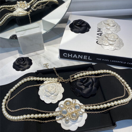 High Quality Luxury Chanel Bead Diamond Waist Chain