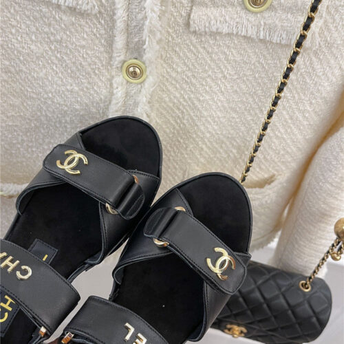 High Quality Luxury Chanel Platform Wedge Sandals product detail