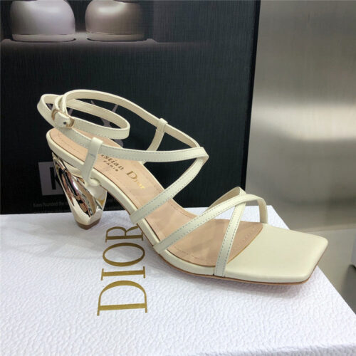 High Quality Luxury Dior Rhodes High Heel Sandals – Style 24550 product detail