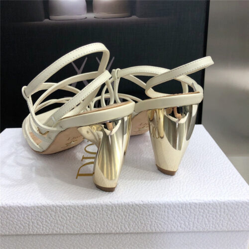 High Quality Luxury Dior Rhodes High Heel Sandals – Style 24550 product detail