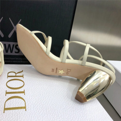 High Quality Luxury Dior Rhodes High Heel Sandals – Style 24550 product detail