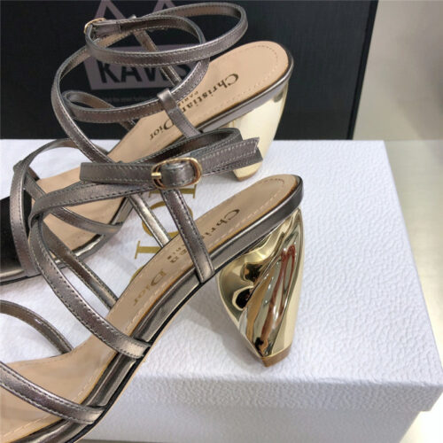High Quality Luxury Dior Rhodes High Heel Sandals – Style 14374 product detail