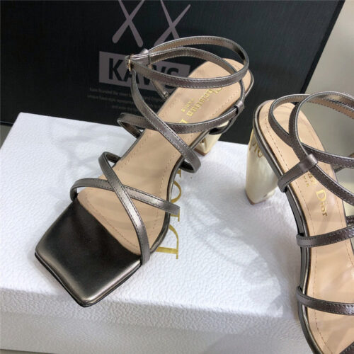 High Quality Luxury Dior Rhodes High Heel Sandals – Style 14374 product detail