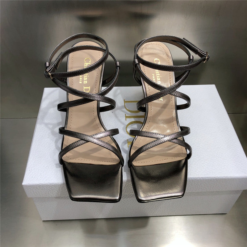 High Quality Luxury Dior Rhodes High Heel Sandals – Style 14374 product detail