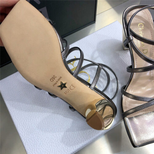 High Quality Luxury Dior Rhodes High Heel Sandals – Style 14374 product detail