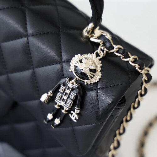 High Quality Luxury Chanel CF Mini Handle Flap Bag product detail