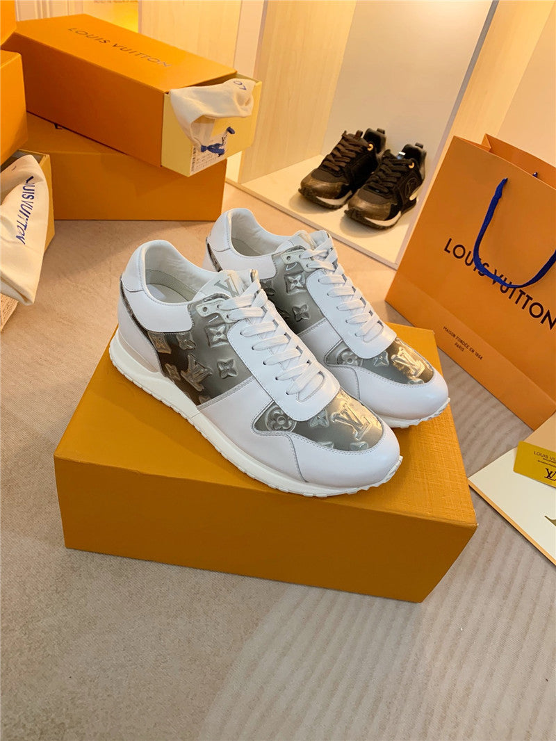 High Quality Luxury Louis Vuitton Run Away Sneakers – Style 28323
