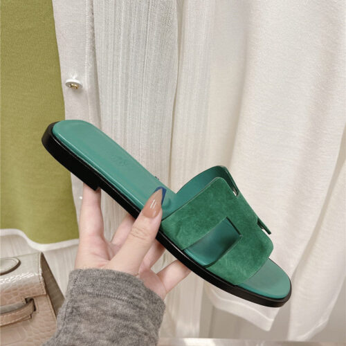 High Quality Luxury Hermes Flat Sandals Slippers – Style 24707 product detail