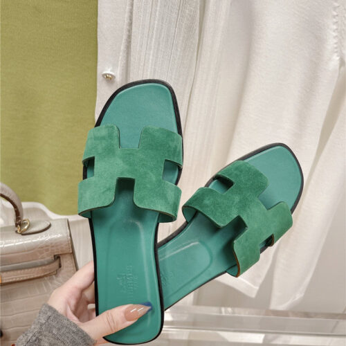 High Quality Luxury Hermes Flat Sandals Slippers – Style 24707 product detail