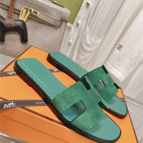 High Quality Luxury Hermes Flat Sandals Slippers – Style 24707 alternate view