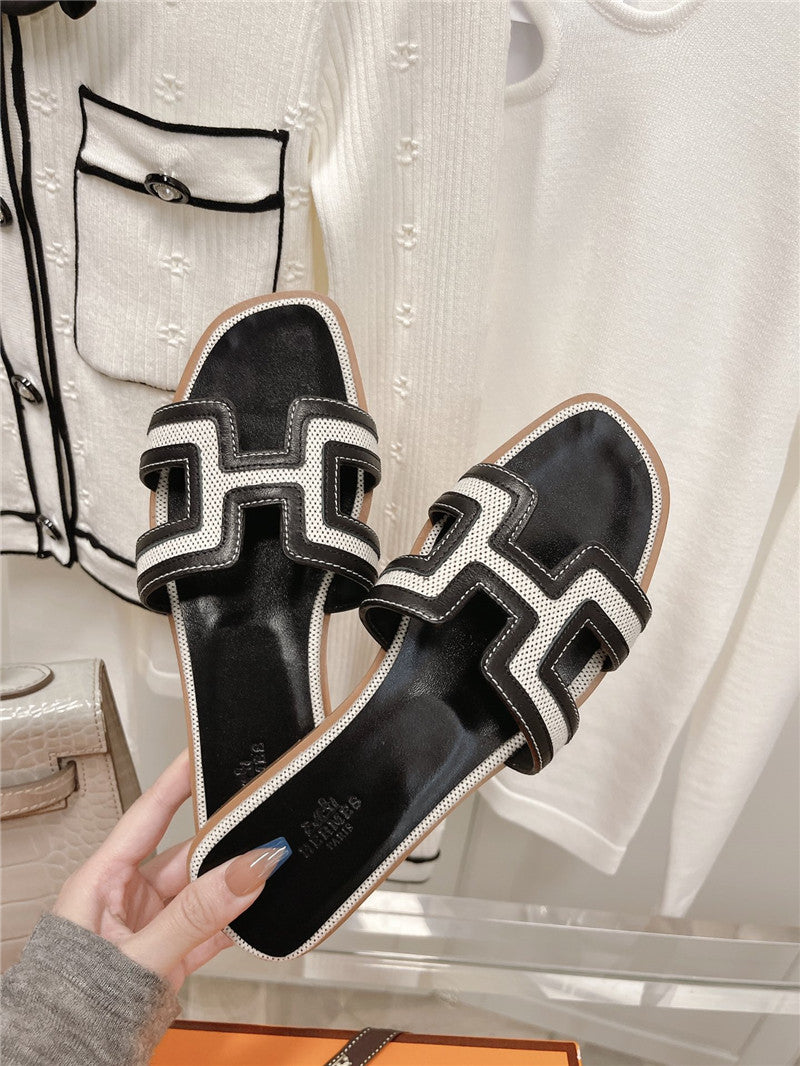 High Quality Luxury Hermes Flat Sandals Slippers – Style 59171 product detail