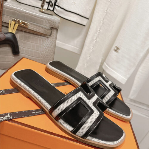 High Quality Luxury Hermes Flat Sandals Slippers – Style 59171 alternate view