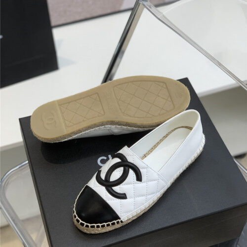 High Quality Luxury Chanel Logo Flat Shoes – Style 64134 product detail