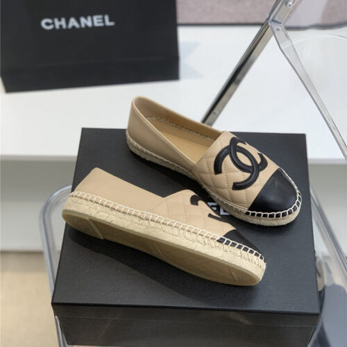 High Quality Luxury Chanel Logo Flat Shoes – Style 62438 product detail