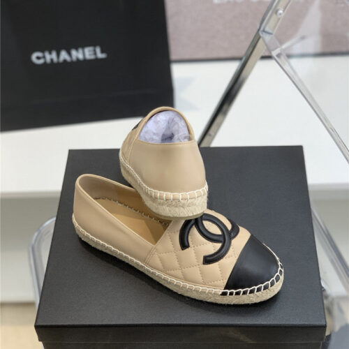 High Quality Luxury Chanel Logo Flat Shoes – Style 62438 product detail