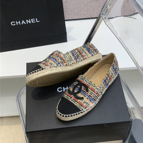 High Quality Luxury Chanel Logo Flat Shoes – Style 55654 product detail
