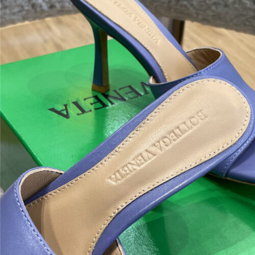 High Quality Luxury Bottega Veneta Classic High Heel Slippers Sandals product detail
