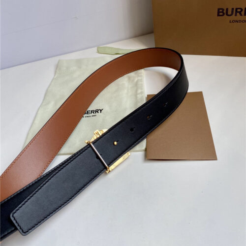 High Quality Luxury Burberry B Buckle Belt product detail