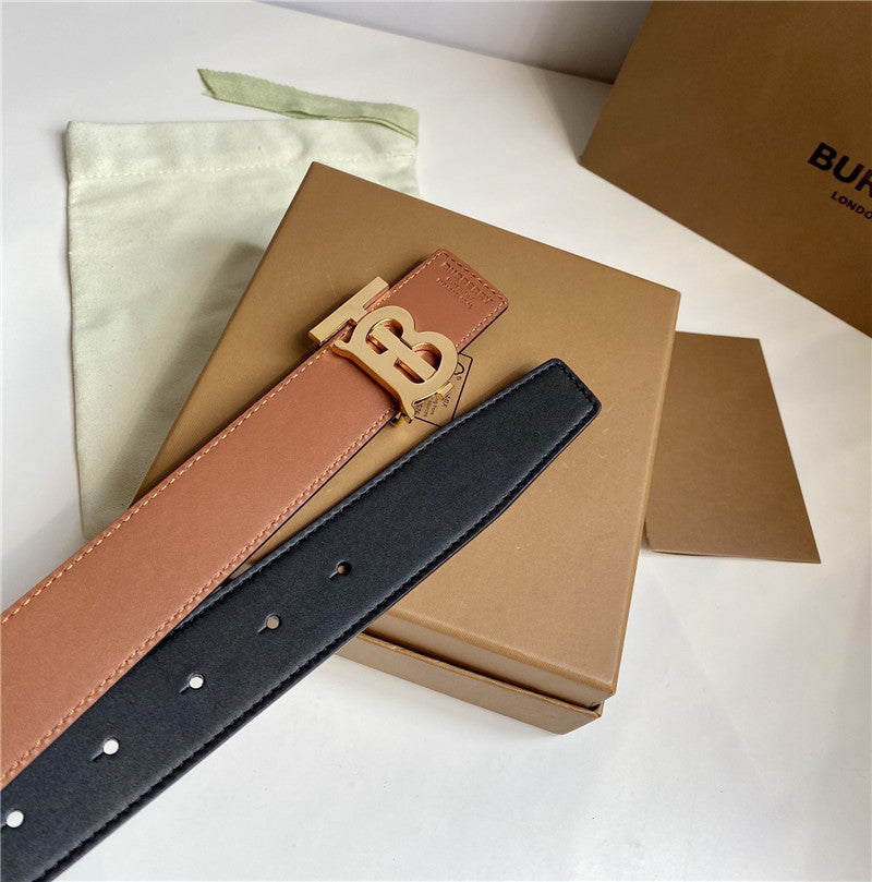 High Quality Luxury Burberry B Buckle Belt product detail