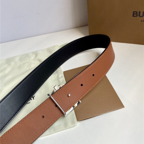 High Quality Luxury Burberry B Buckle Belt – Style 59366 product detail