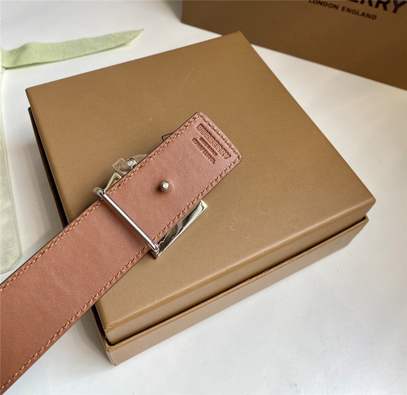 High Quality Luxury Burberry B Buckle Belt – Style 59366 product detail