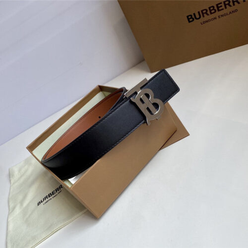 High Quality Luxury Burberry B Buckle Belt – Style 59366 product detail