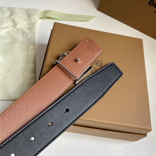 High Quality Luxury Burberry B Buckle Belt – Style 59366 product detail