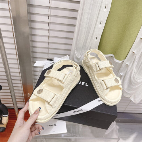 High Quality Luxury Chanel Spring Summer Vacation Sandals alternate view