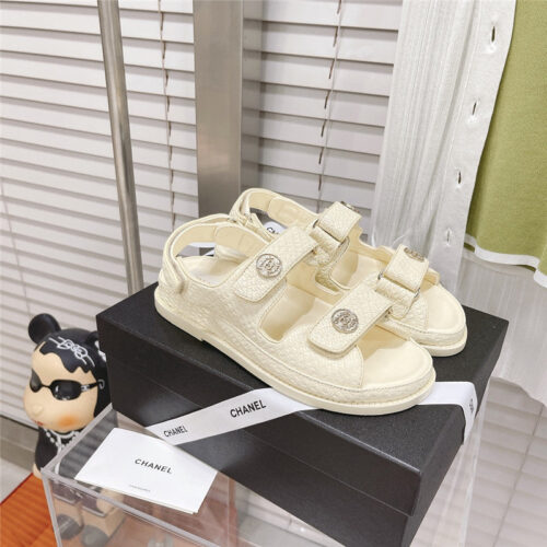High Quality Luxury Chanel Spring Summer Vacation Sandals