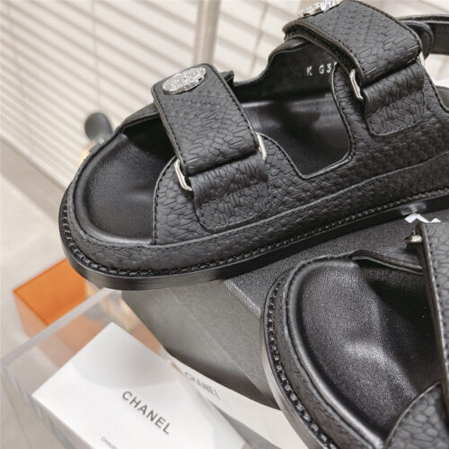 High Quality Luxury Chanel Spring Summer Vacation Sandals – Style 85158 product detail