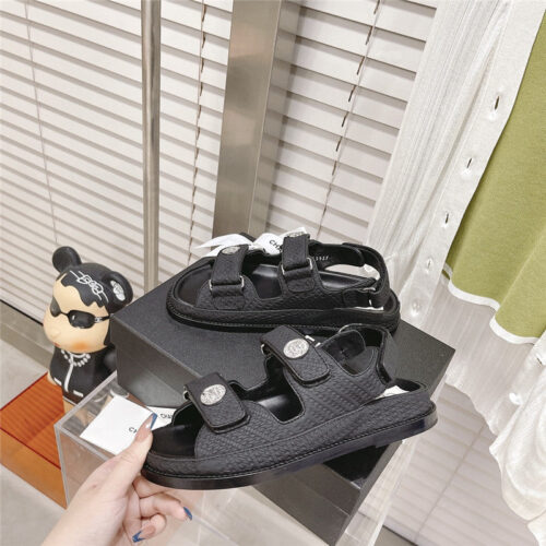 High Quality Luxury Chanel Spring Summer Vacation Sandals – Style 85158 product detail
