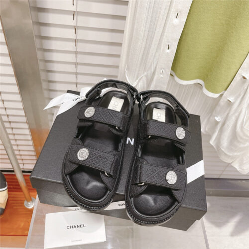 High Quality Luxury Chanel Spring Summer Vacation Sandals – Style 85158 alternate view