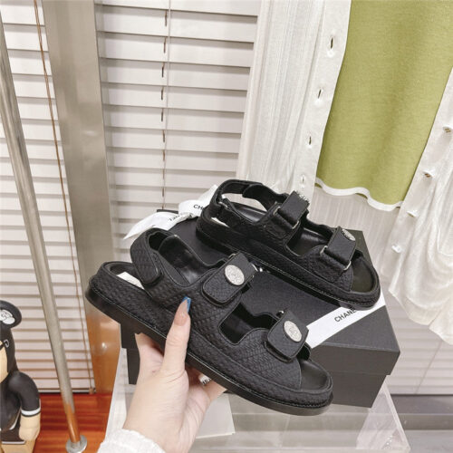 High Quality Luxury Chanel Spring Summer Vacation Sandals – Style 85158 product detail