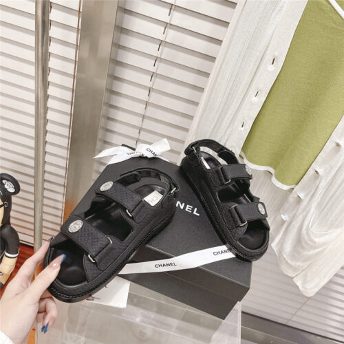 High Quality Luxury Chanel Spring Summer Vacation Sandals – Style 85158 product detail