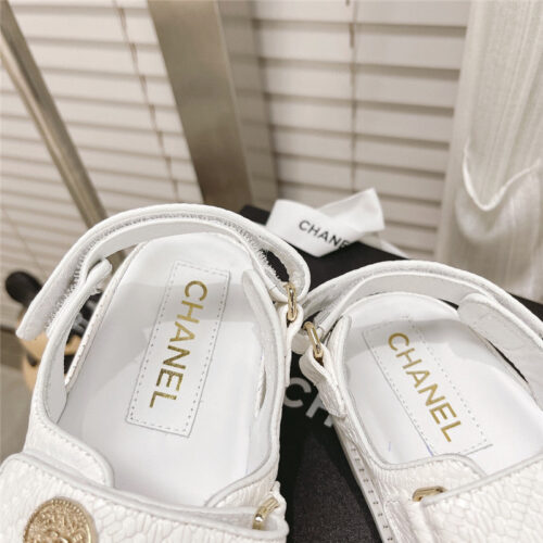 High Quality Luxury Chanel Spring Summer Vacation Sandals – Style 88550 product detail