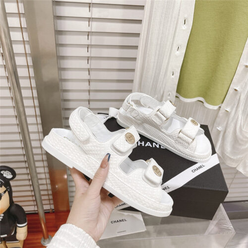 High Quality Luxury Chanel Spring Summer Vacation Sandals – Style 88550 product detail