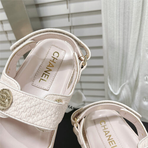 High Quality Luxury Chanel Spring Summer Vacation Sandals – Style 24710 product detail