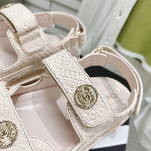 High Quality Luxury Chanel Spring Summer Vacation Sandals – Style 24710 product detail