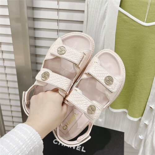 High Quality Luxury Chanel Spring Summer Vacation Sandals – Style 24710 product detail