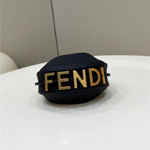 High Quality Luxury Fendi Graphic Bag Mini Black product detail