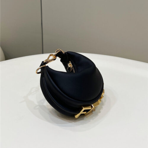 High Quality Luxury Fendi Graphic Bag Mini Black product detail