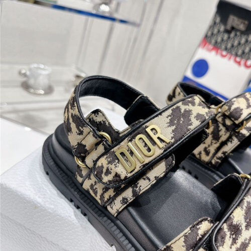 High Quality Luxury Dior Velcro Sandals Womens – Style 09894 product detail
